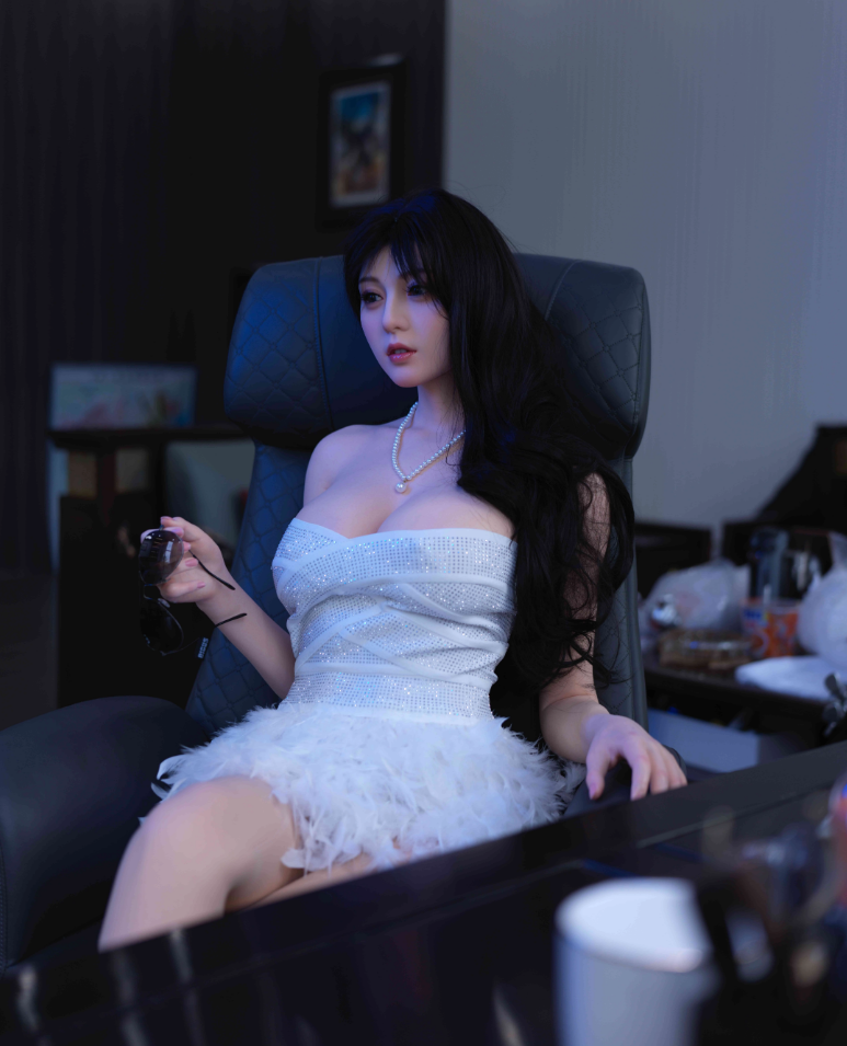 A-158cm/5ft3 D Cup Silicone Head Robotic Adult doll