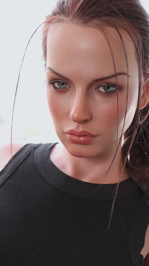 A-158cm/5ft3 D Cup Silicone Head Robotic Adult doll